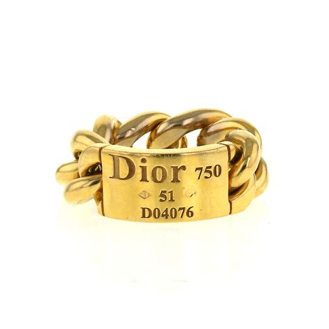anelli dior vintage